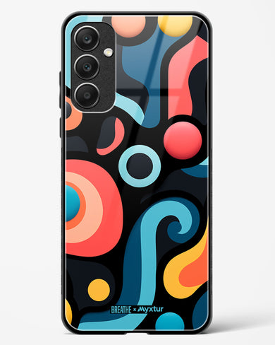 Colorburst Geometry [BREATHE] Glass Case Phone Cover (Samsung)