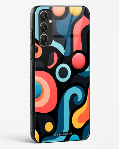 Colorburst Geometry [BREATHE] Glass Case Phone Cover (Samsung)