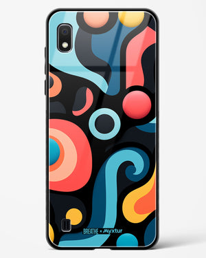 Colorburst Geometry [BREATHE] Glass Case Phone Cover (Samsung)