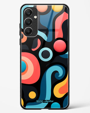 Colorburst Geometry [BREATHE] Glass Case Phone Cover (Samsung)