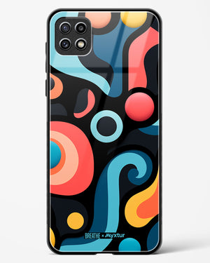 Colorburst Geometry [BREATHE] Glass Case Phone Cover (Samsung)