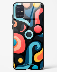 Colorburst Geometry [BREATHE] Glass Case Phone Cover (Samsung)