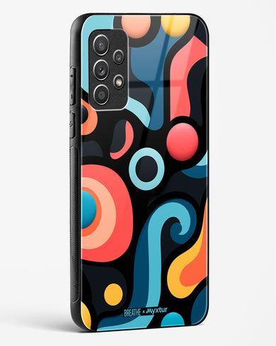 Colorburst Geometry [BREATHE] Glass Case Phone Cover (Samsung)