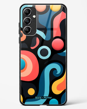 Colorburst Geometry [BREATHE] Glass Case Phone Cover (Samsung)