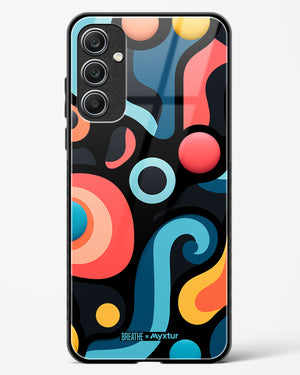 Colorburst Geometry [BREATHE] Glass Case Phone Cover (Samsung)