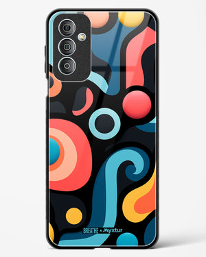 Colorburst Geometry [BREATHE] Glass Case Phone Cover (Samsung)