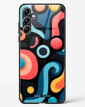 Colorburst Geometry [BREATHE] Glass Case Phone Cover (Samsung)