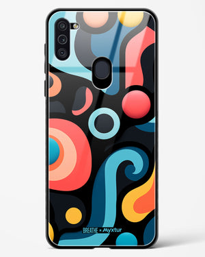 Colorburst Geometry [BREATHE] Glass Case Phone Cover (Samsung)