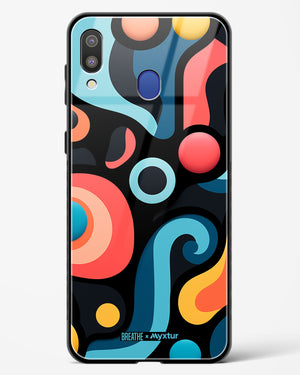 Colorburst Geometry [BREATHE] Glass Case Phone Cover (Samsung)