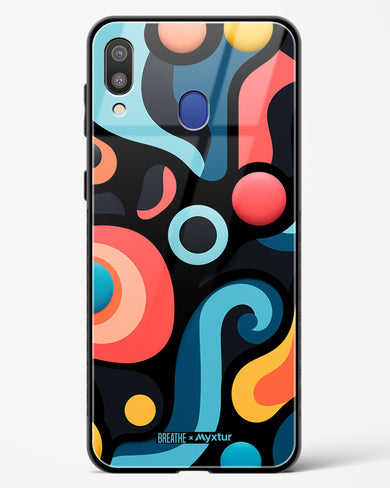Colorburst Geometry [BREATHE] Glass Case Phone Cover (Samsung)