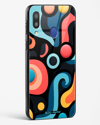 Colorburst Geometry [BREATHE] Glass Case Phone Cover (Samsung)