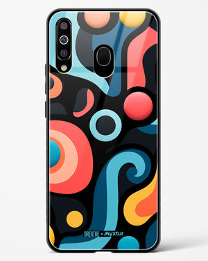 Colorburst Geometry [BREATHE] Glass Case Phone Cover (Samsung)