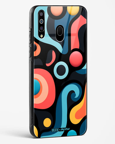 Colorburst Geometry [BREATHE] Glass Case Phone Cover (Samsung)