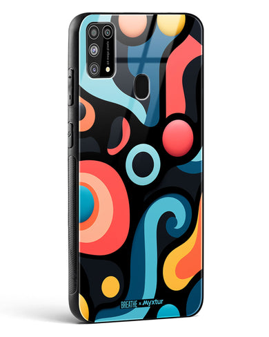 Colorburst Geometry [BREATHE] Glass Case Phone Cover-(Samsung)