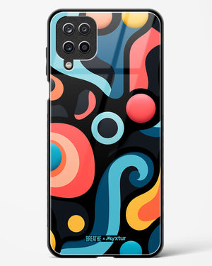 Colorburst Geometry [BREATHE] Glass Case Phone Cover (Samsung)
