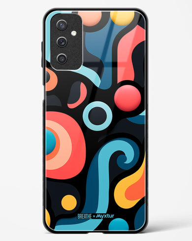Colorburst Geometry [BREATHE] Glass Case Phone Cover (Samsung)