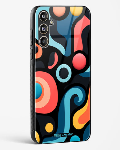 Colorburst Geometry [BREATHE] Glass Case Phone Cover (Samsung)