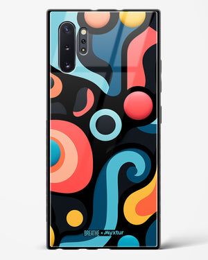 Colorburst Geometry [BREATHE] Glass Case Phone Cover (Samsung)