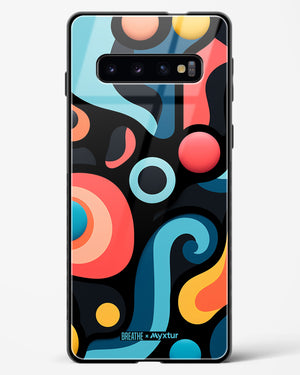 Colorburst Geometry [BREATHE] Glass Case Phone Cover (Samsung)