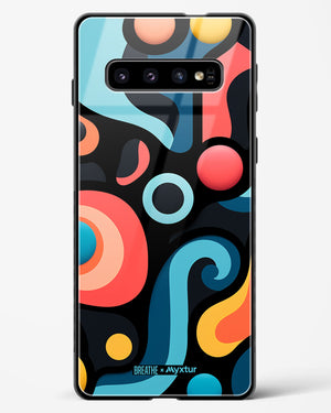 Colorburst Geometry [BREATHE] Glass Case Phone Cover (Samsung)