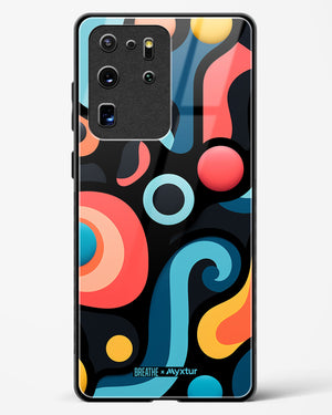 Colorburst Geometry [BREATHE] Glass Case Phone Cover (Samsung)