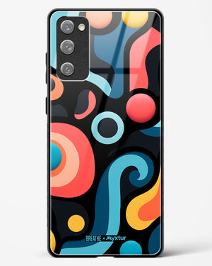 Colorburst Geometry [BREATHE] Glass Case Phone Cover (Samsung)