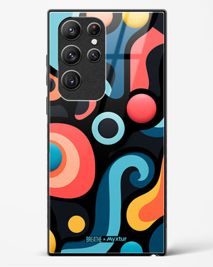 Colorburst Geometry [BREATHE] Glass Case Phone Cover (Samsung)