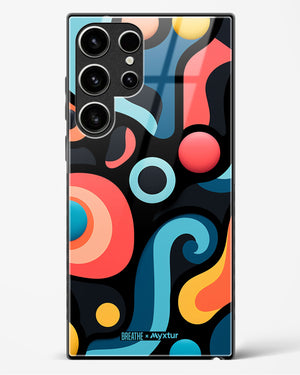 Colorburst Geometry [BREATHE] Glass Case Phone Cover (Samsung)