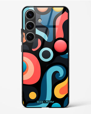 Colorburst Geometry [BREATHE] Glass Case Phone Cover (Samsung)