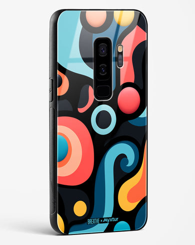Colorburst Geometry [BREATHE] Glass Case Phone Cover (Samsung)