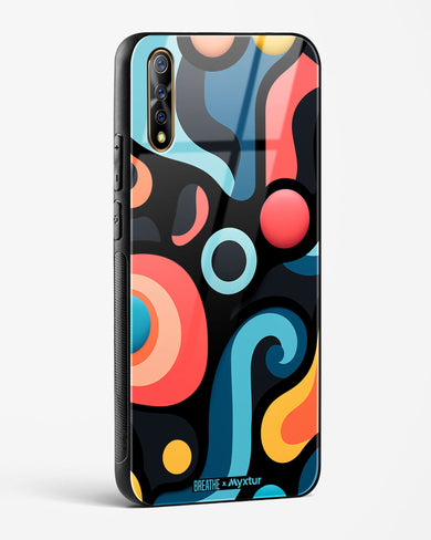 Colorburst Geometry [BREATHE] Glass Case Phone Cover (Vivo)