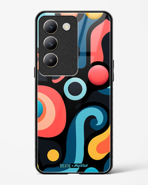 Colorburst Geometry [BREATHE] Glass Case Phone Cover (Vivo)