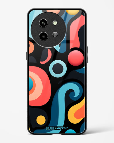 Colorburst Geometry [BREATHE] Glass Case Phone Cover (Vivo)