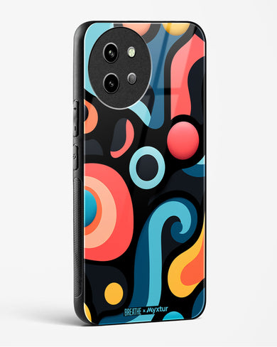 Colorburst Geometry [BREATHE] Glass Case Phone Cover (Vivo)