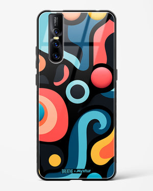 Colorburst Geometry [BREATHE] Glass Case Phone Cover (Vivo)