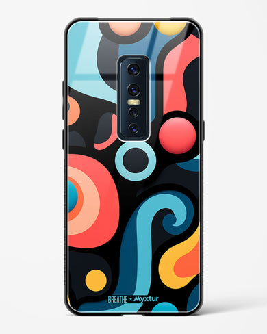 Colorburst Geometry [BREATHE] Glass Case Phone Cover (Vivo)