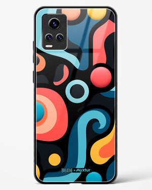 Colorburst Geometry [BREATHE] Glass Case Phone Cover (Vivo)
