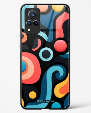 Colorburst Geometry [BREATHE] Glass Case Phone Cover (Vivo)