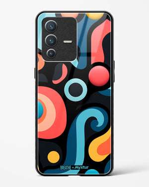 Colorburst Geometry [BREATHE] Glass Case Phone Cover (Vivo)