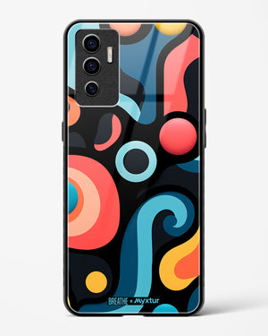 Colorburst Geometry [BREATHE] Glass Case Phone Cover (Vivo)