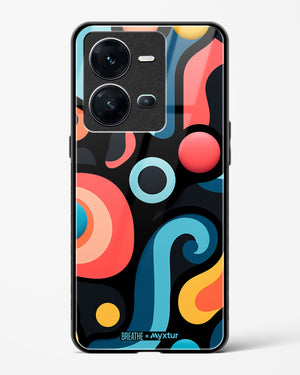 Colorburst Geometry [BREATHE] Glass Case Phone Cover (Vivo)