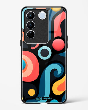Colorburst Geometry [BREATHE] Glass Case Phone Cover (Vivo)