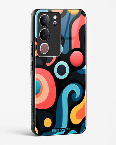 Colorburst Geometry [BREATHE] Glass Case Phone Cover (Vivo)