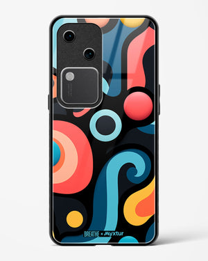 Colorburst Geometry [BREATHE] Glass Case Phone Cover (Vivo)