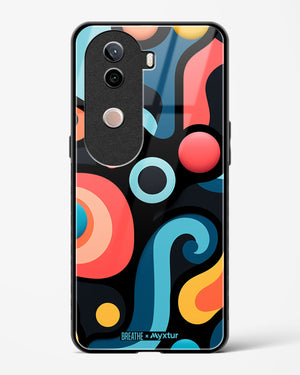 Colorburst Geometry [BREATHE] Glass Case Phone Cover (Vivo)