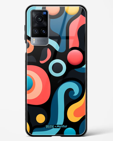 Colorburst Geometry [BREATHE] Glass Case Phone Cover (Vivo)