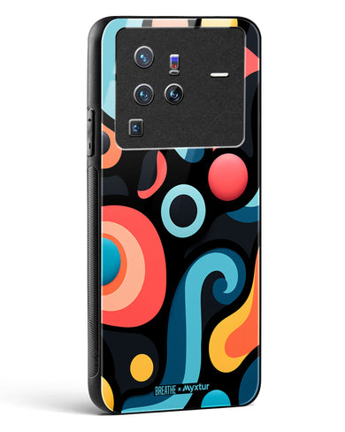 Colorburst Geometry [BREATHE] Glass Case Phone Cover (Vivo)