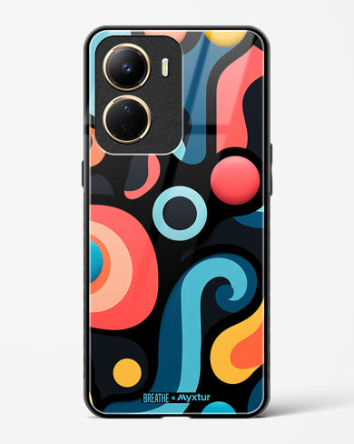Colorburst Geometry [BREATHE] Glass Case Phone Cover (Vivo)