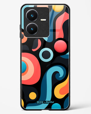 Colorburst Geometry [BREATHE] Glass Case Phone Cover (Vivo)