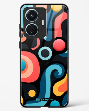 Colorburst Geometry [BREATHE] Glass Case Phone Cover (Vivo)